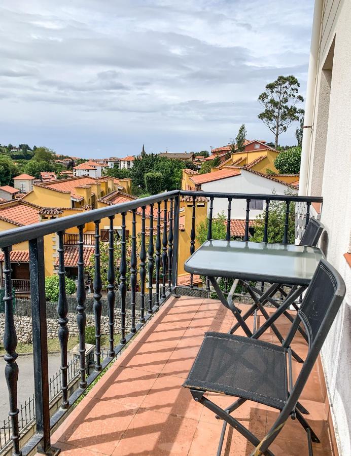 Acogedor Apartamento Con Terraza Y Parking Publico En Комильяс Экстерьер фото